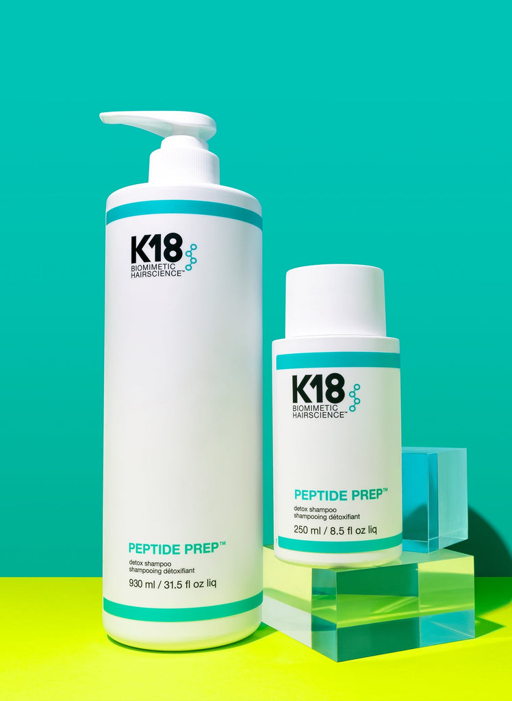 PEPTIDE PREP™ detox shampoo 8.5oz | K18 Hair Pro