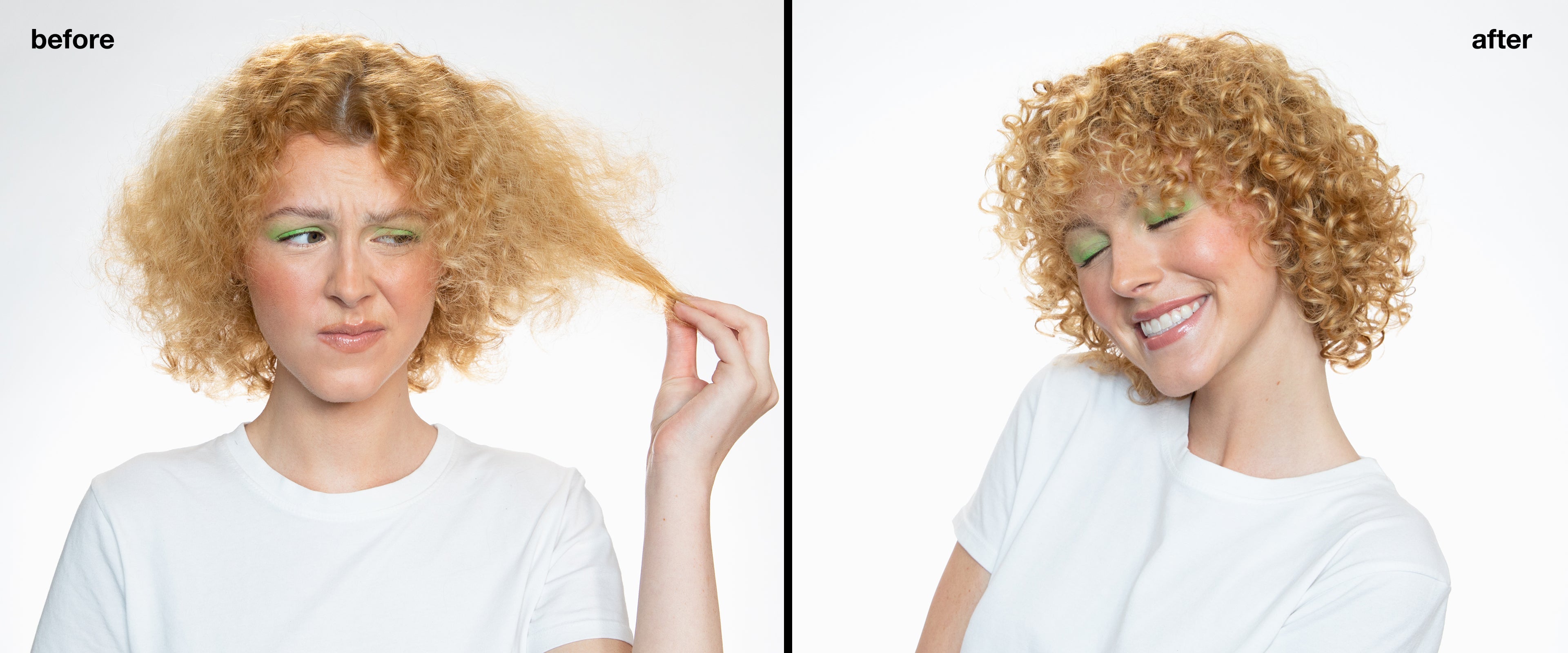 Captivating Damaged Curly Hair View in 4K Captivating Damaged Curly Hair View in 4K