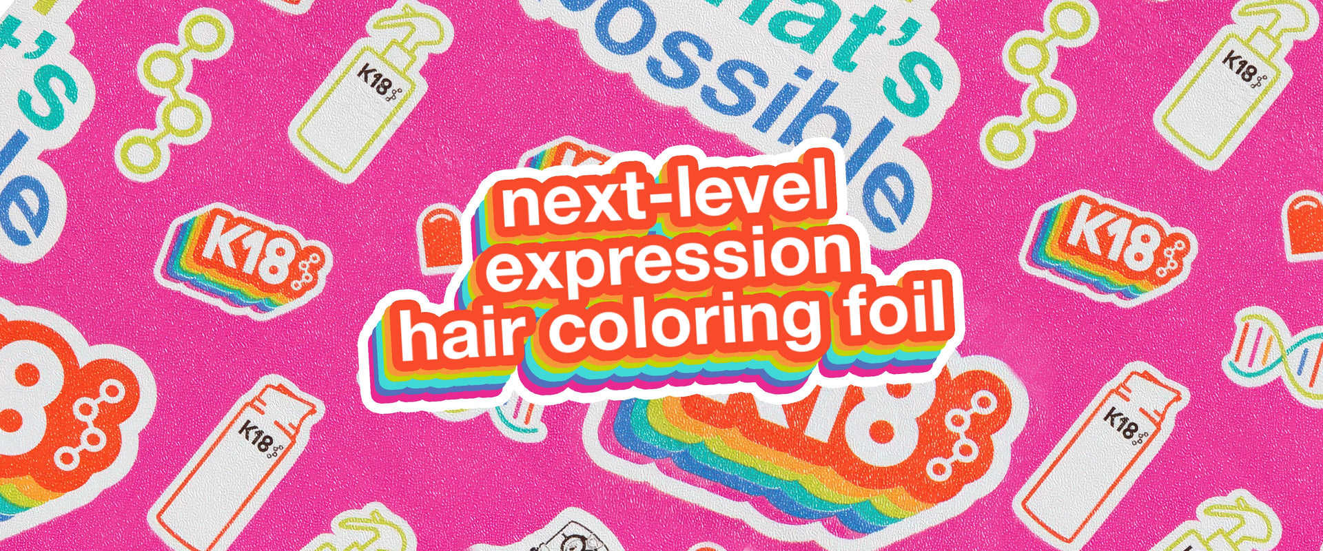 Introducing K18 x FRAMAR hair coloring foils