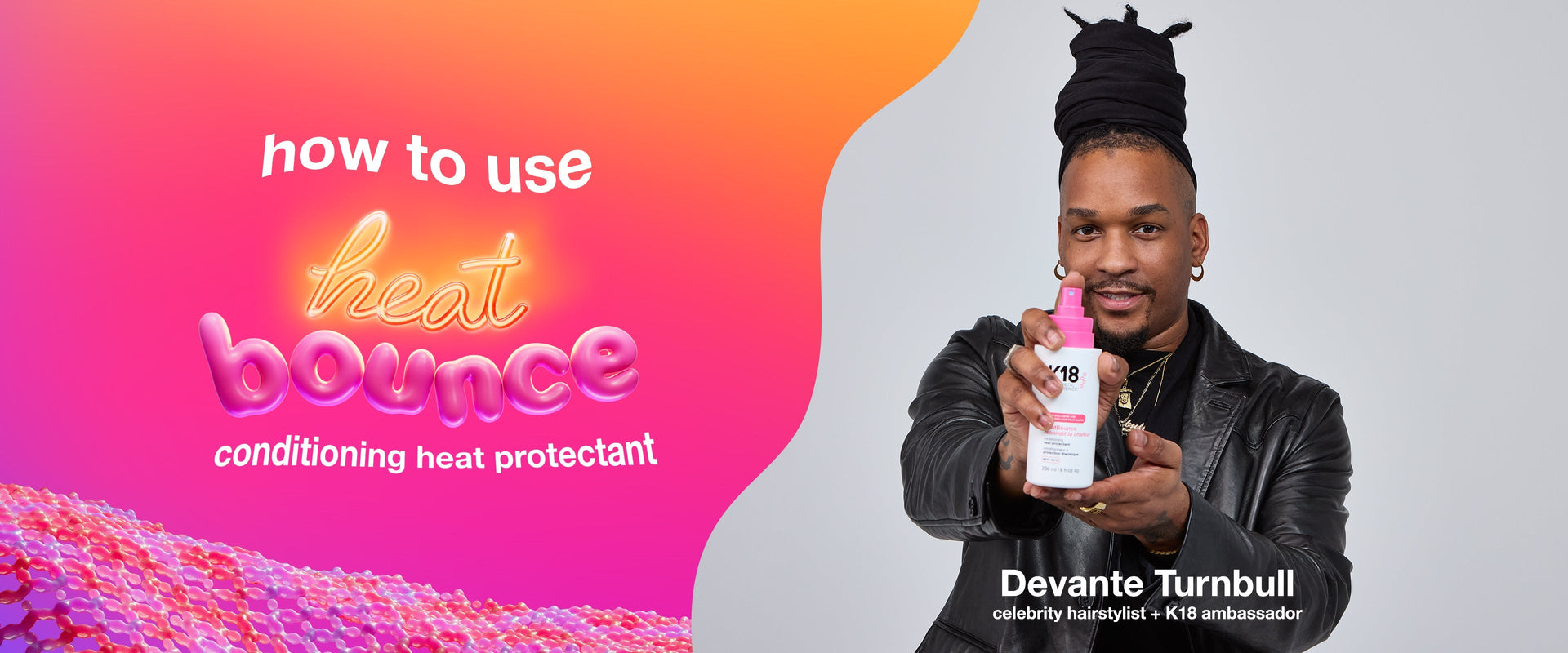 how to use HeatBounce conditioning heat protectant
