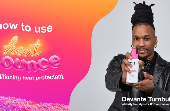 how to use HeatBounce conditioning heat protectant