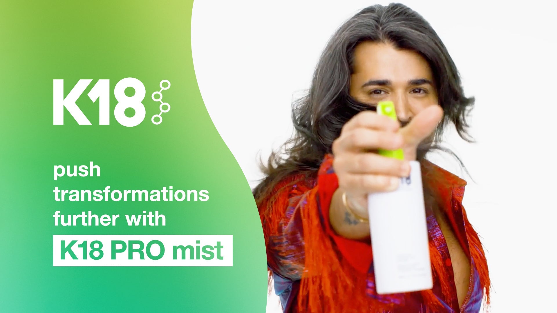 Get Stronger, More Resilient Hair with K18 PRO Mist