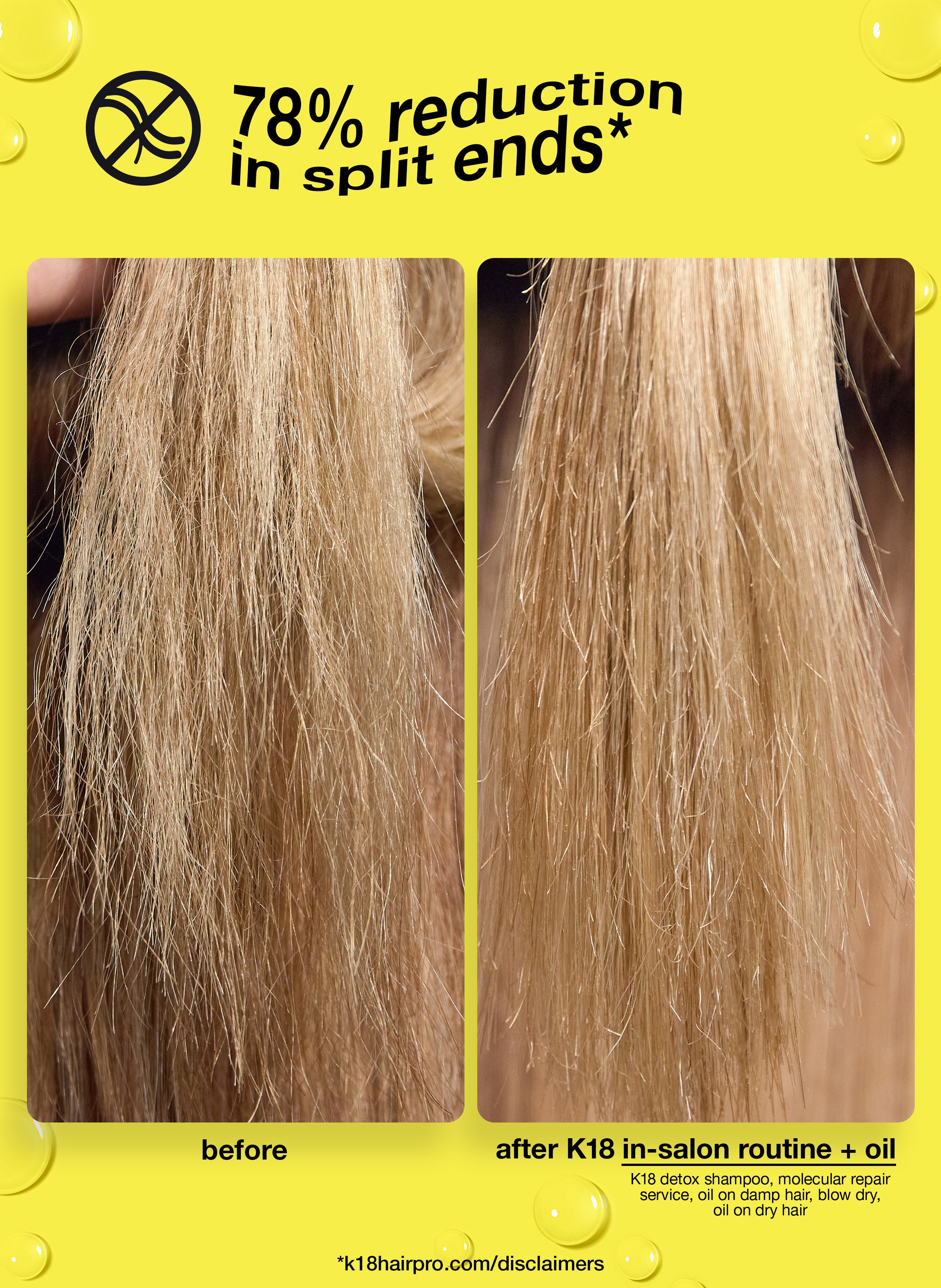 molecular repair hair oil | K18 Hair Pro