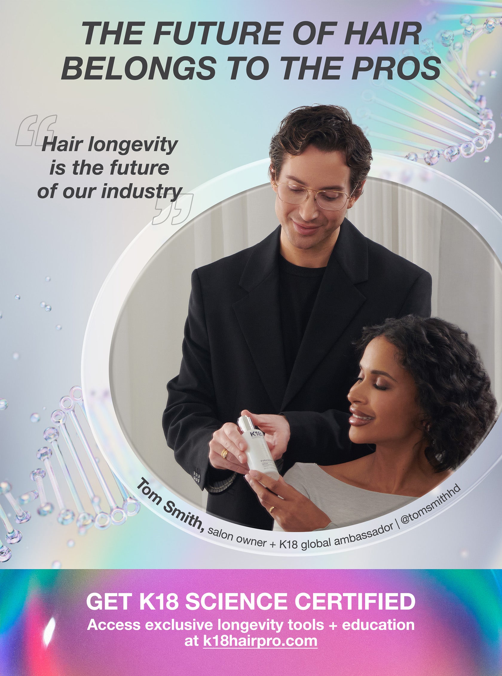 FutureIQ™ biomimetic hair longevity serum