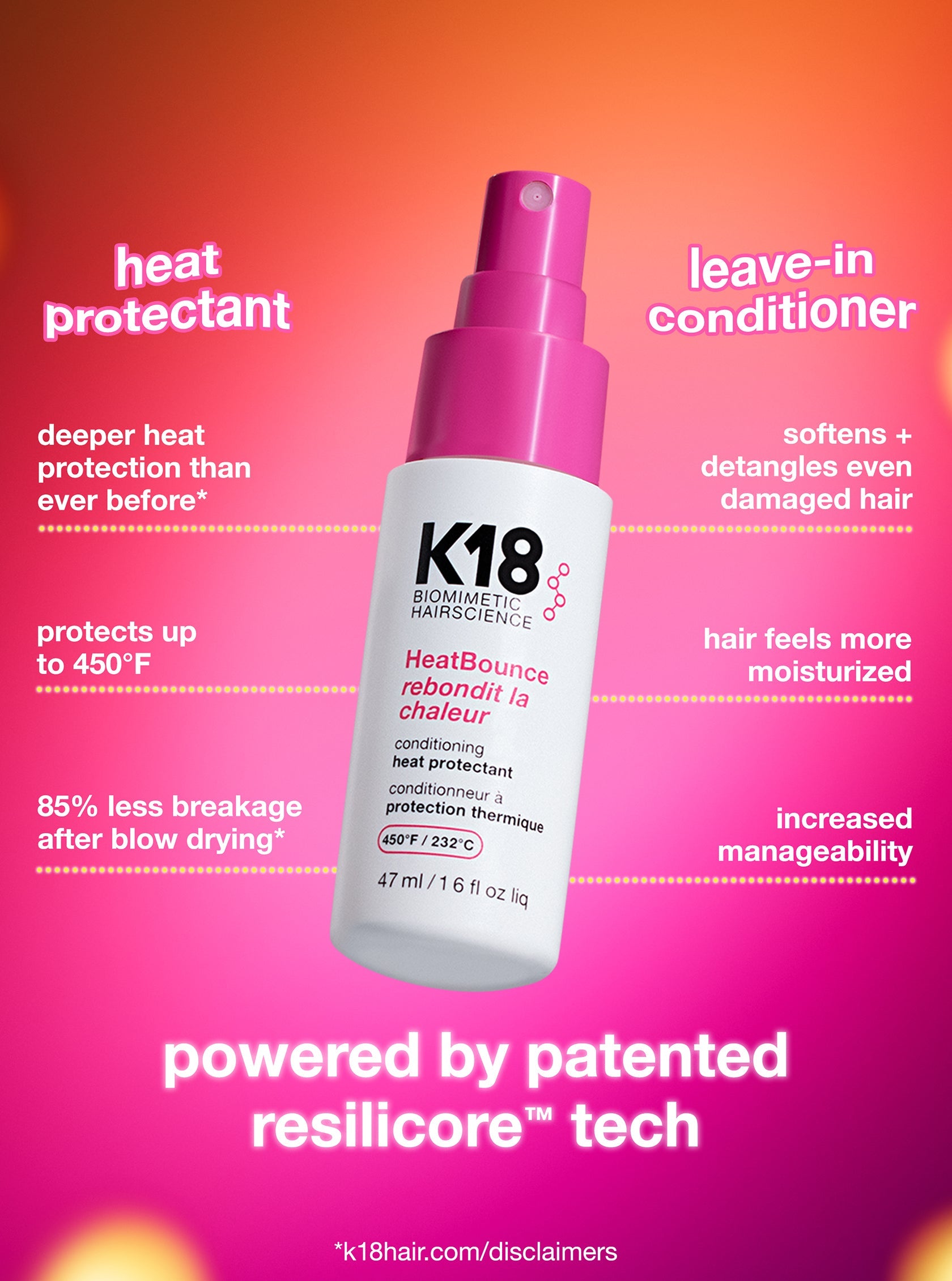 Rebote de calor 1,6 oz