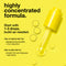 highly concentrated formula. start with 1-3 drops, build as needed. 