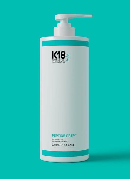 PEPTIDE PREP™ detox shampoo 32oz | K18 Hair PRO
